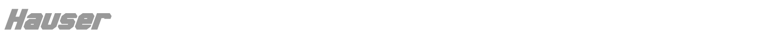 Hauser font preview